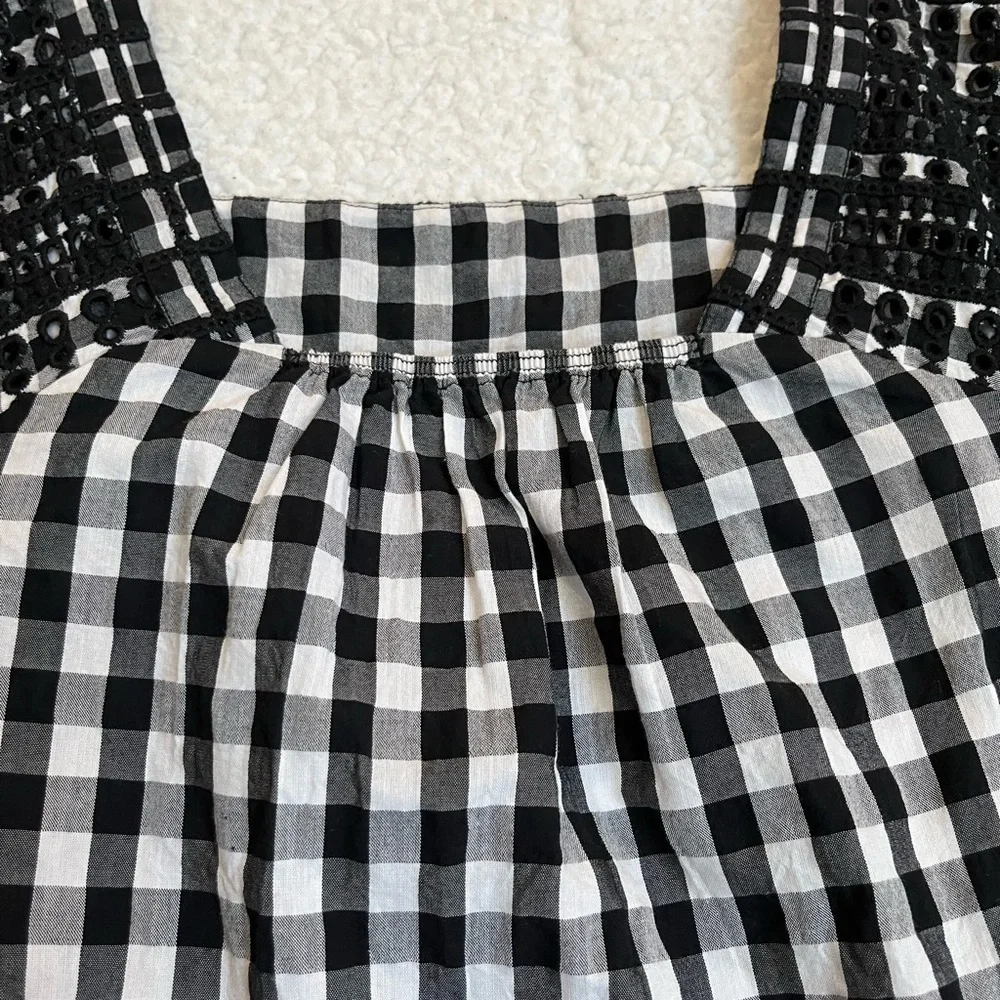 J.Crew gingham check sleeveless top - Picture 10 of 12